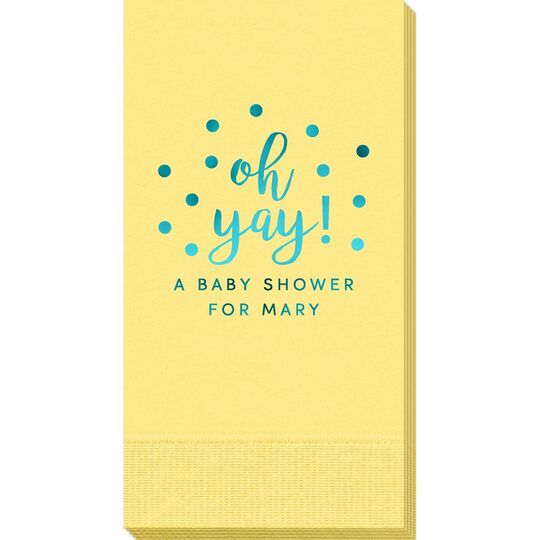Confetti Dots Oh Yay! Guest Towels